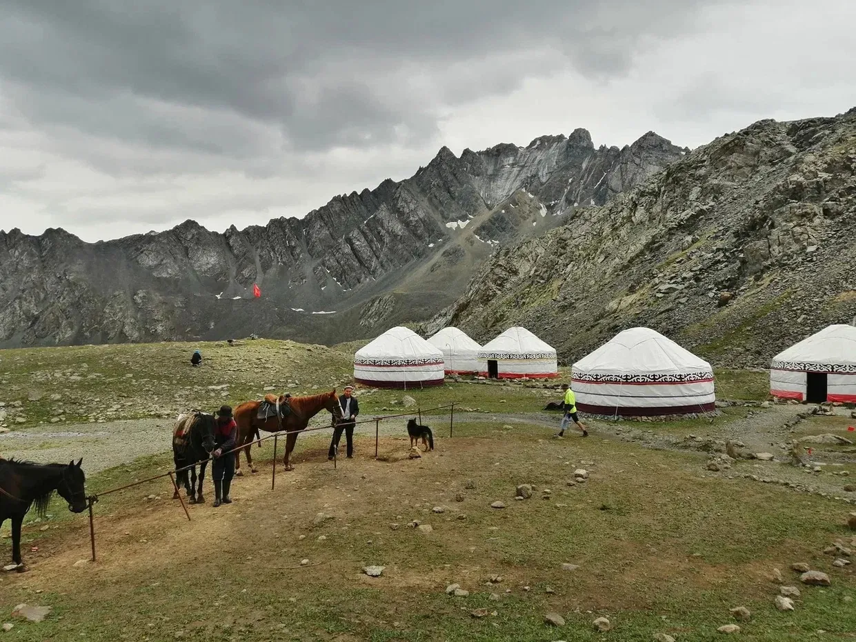 Yurt Camp Keldike near Lake Ala-Kul